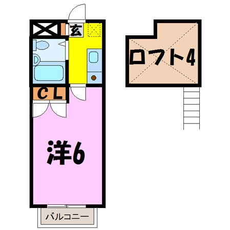 プロシード籠原（熊谷市別府）の物件間取画像